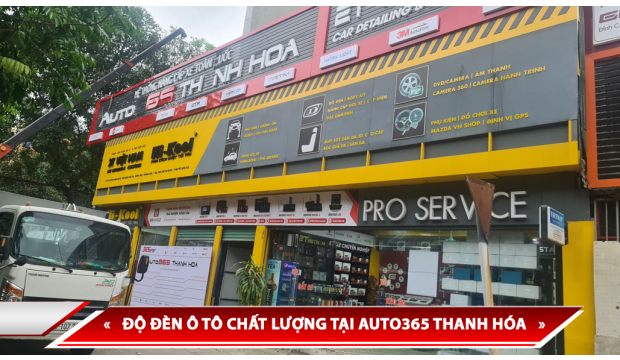 ĐỘ ĐÈN Ô TÔ CHẤT LƯỢNG TẠI AUTO365 THANH HÓA